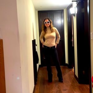 Robins jeans black size 29 beautiful with Angel wings on the back